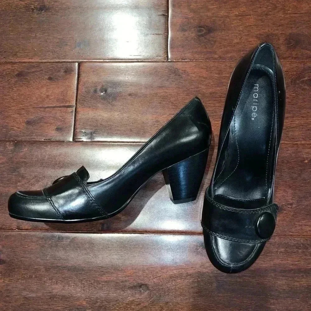 Maripe Jackie Leather Heels